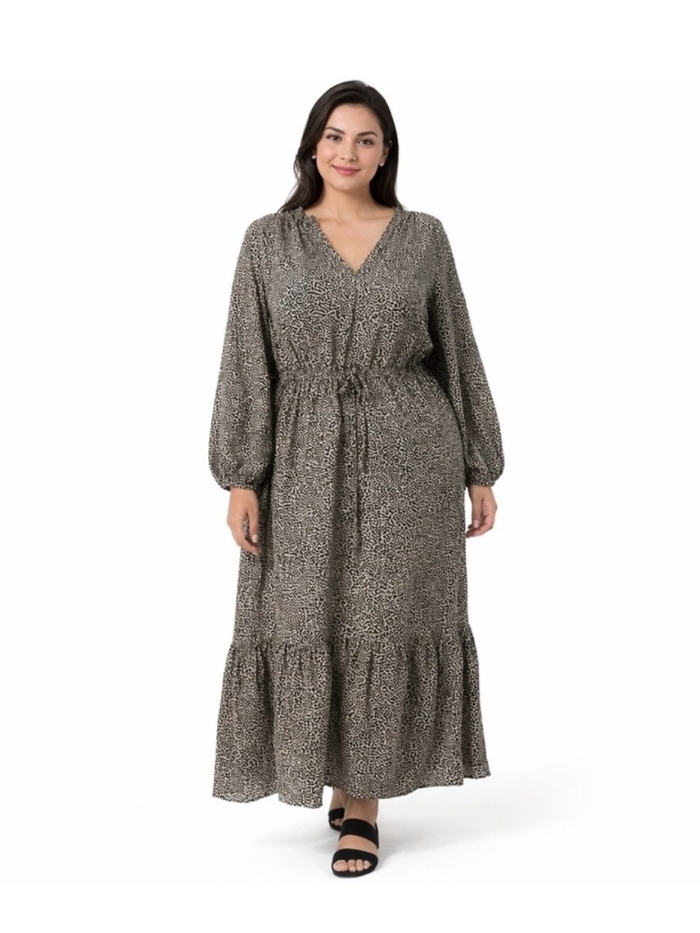 🆕 A New Day Animal Print Maxi Dress XXL